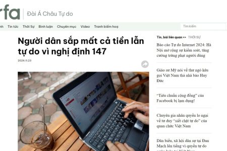 Nghị định 147 đe dọa tài chính và tự do của người dân